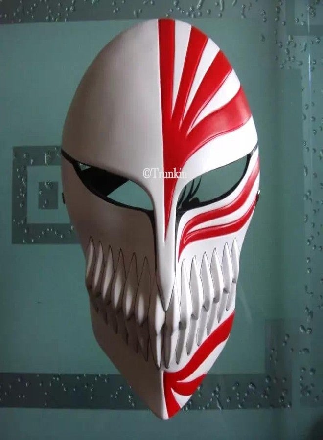 Trunkin Bleach Ichigo Kurosaki Face Red Mask For Coplay Halloween Anime Merchandise Product Gift 25cm - Image 3